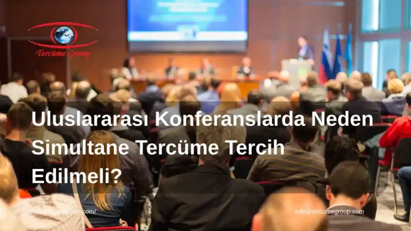 konferans simultane tercüme