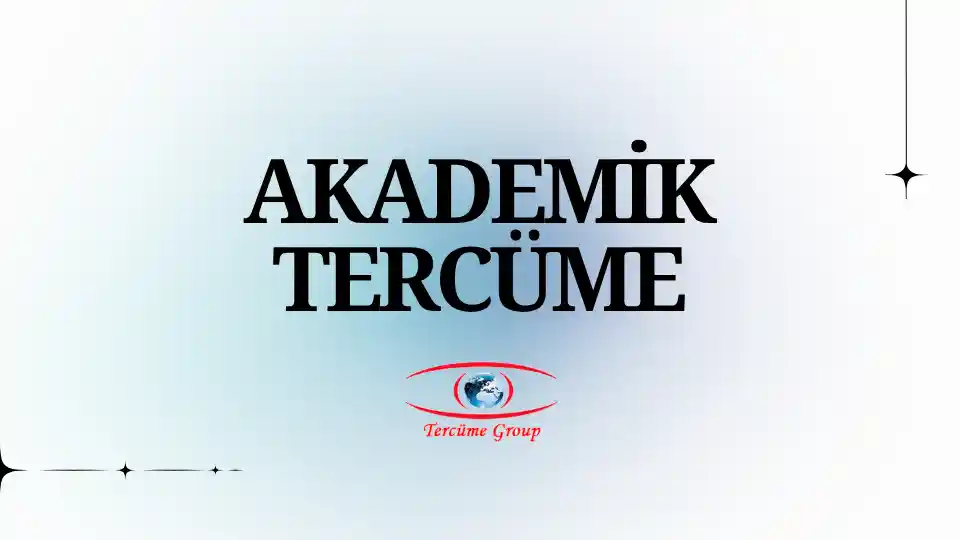 akademik tercüme