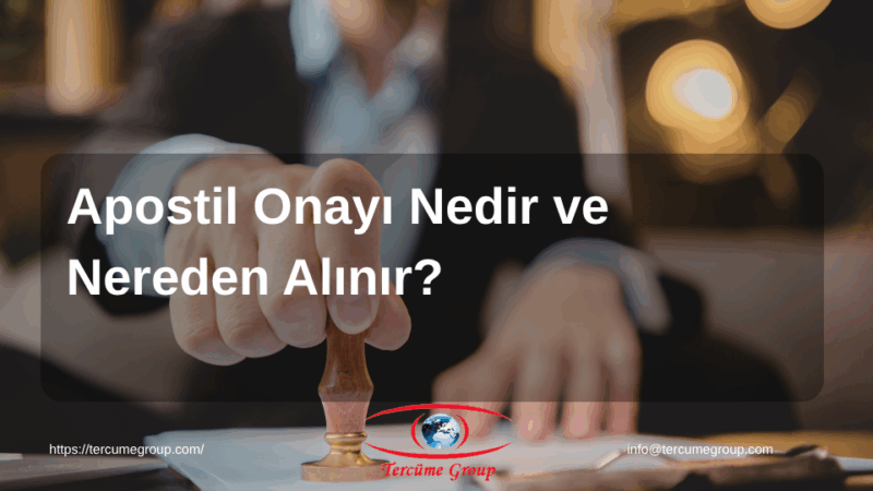 Apositl Onayı Nedir ve Neden Alınır?