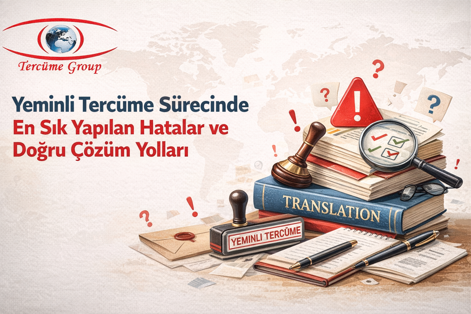 Yeminli Tercüme Sürecinde En Sık Yapılan Hatalar ve Doğru Çözüm Yolları