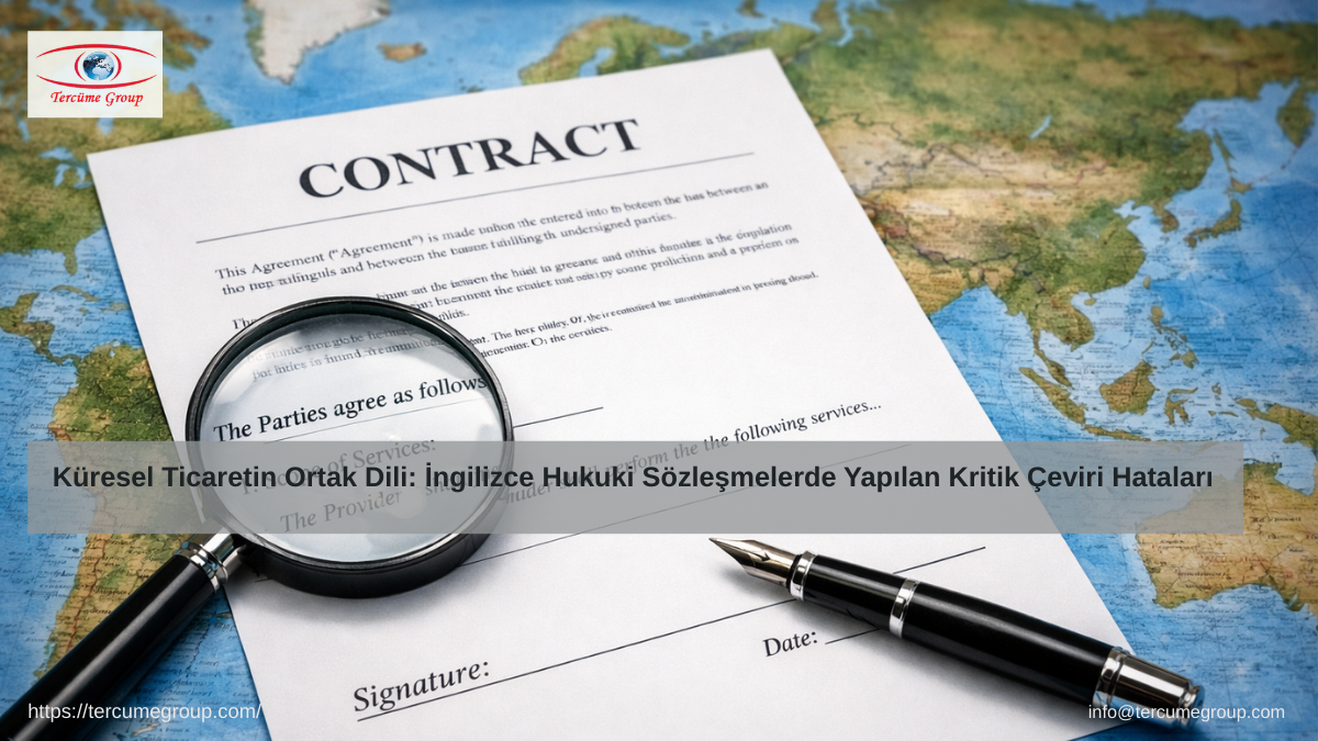 İngilizce Hukuki Sözleşmelerde Yapılan Kritik Çeviri Hataları
